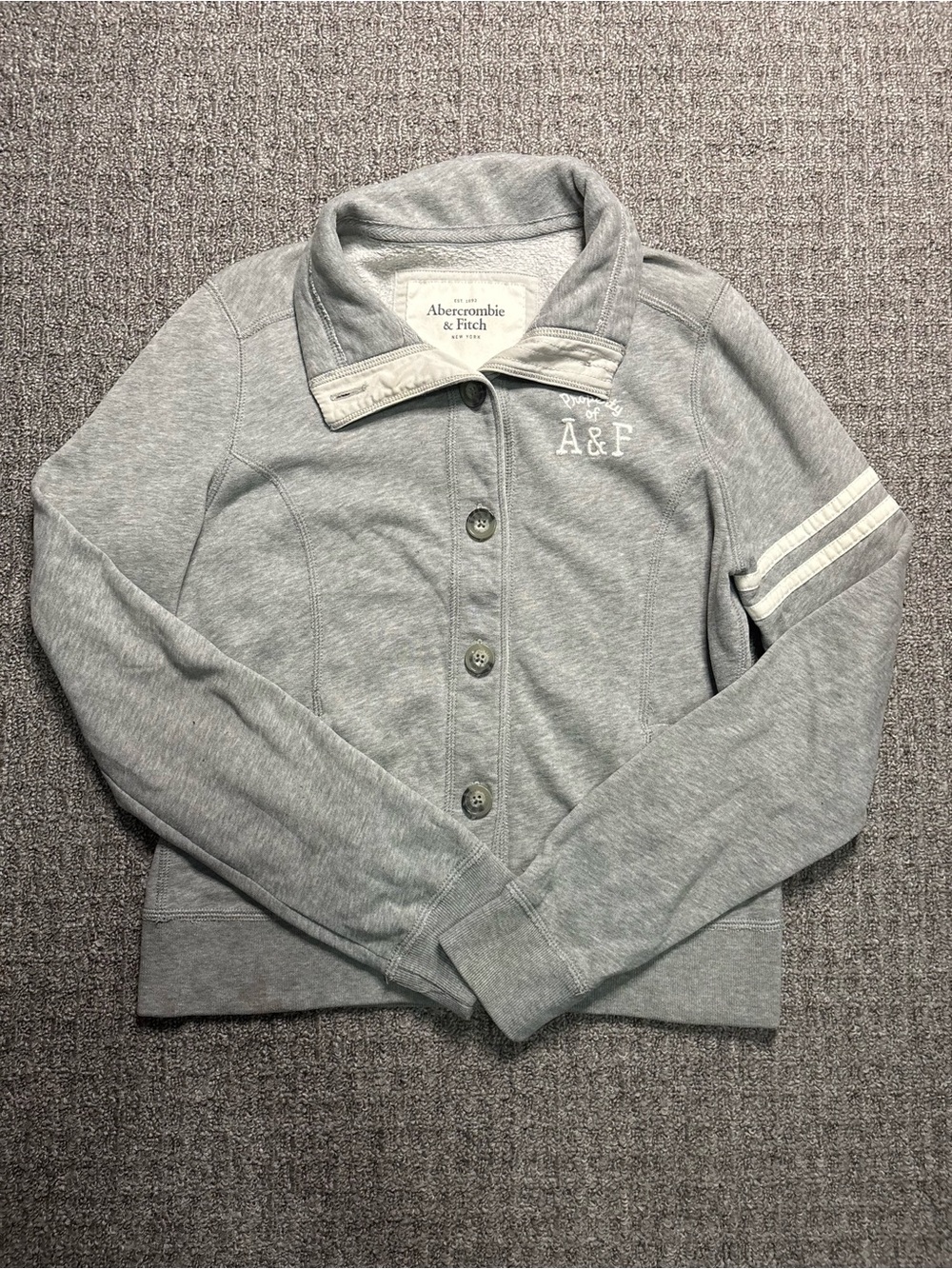 Women’s Y2K Abercrombie and Fitch Embroidered Button up | $25